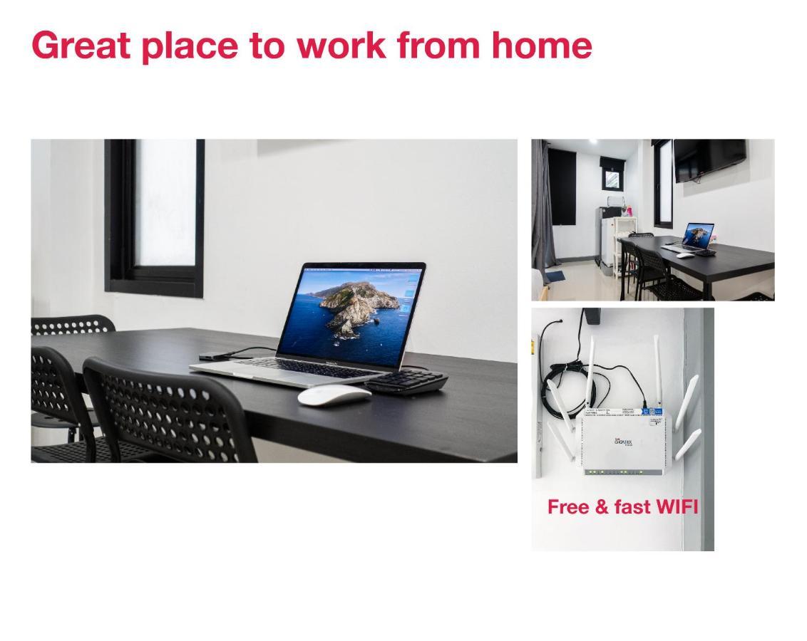 P2 Silom Large 2Beds Full Kitchen Wifi 4-6Pax Apartment Bangkok Luaran gambar